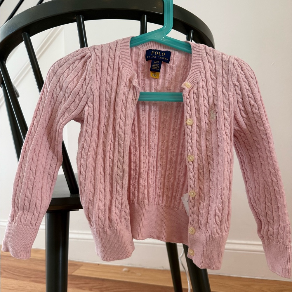 Polo by Ralph Lauren Soft Pink Knit Sweater